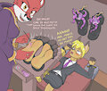 A different kind of pedicure! by MobiusNesbit