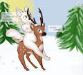 Not a reindeer! by drspangle