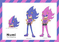 Numi The Hedgehog - Reference by Exidel