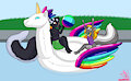 Rainbow unicorn by ButterscotchLollipop