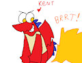 Kent Dragon - He’s nicer than you think by PizzaWolf