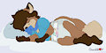 Wolfie's Streams - Sleepy Pamper Fox