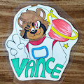 Spaceman Vance Badge (MFF 2021) by zephyrnok