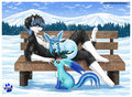 "A Relaxing Winter's Day" by Shinn by frostcat
