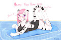 [doodle] Happy new year 2022 : year of tiger