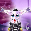 new maid suit for gatomon by Zcomic