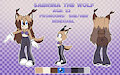 Sabrina the Wolf 2022 Ref Sheet by SuetonicSonic