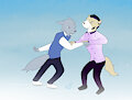 Ice Skating by Halcloud