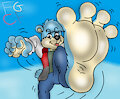 Bubbles Burr Footpaw pov by TheRedSkunk