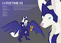 Commission - Christine Character Sheet by besonik