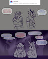 Character Questions - Holly & Kris meeting by Tyroo