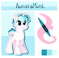 AuroraMint Reference sheet by AuroraMint