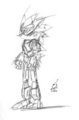 Doodle: Mecha Sonic