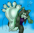 Blake Five toed Footpaw Pov by TheRedSkunk