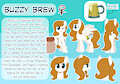 [Commission] Buzzy Brew Refence Sheet by AuroraMint