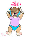 I want my nuggies! by SleepyCause