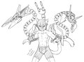 Xeol with Gundam Altron EW Gear Sketch