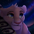 Stargazing Lioness by MwendoTheCheetah