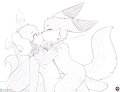 Latte kiss~ [Art gift] by FireEagle2015