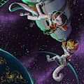 Space Catos by galo