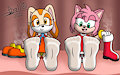 Amy and Cream - Sock teasing by tidmouth