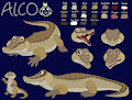 Alco Character Sheet by AlcosaurusRex