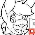 Pride coloring page (Patreon) by Cake