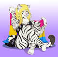 PanPride tiger by DyingGrasshoppers