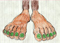 Mona's Feet by LouisEugenioJR
