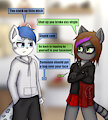 Mall encounter - Panel 2 by Hyper1on