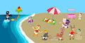 Beach Time Fun (CoffeehoundJoe N BabyAlexFire)