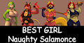 Naughty Best girl Pole by Bear213