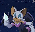 Redrawn: Rouge from Sonic X ep 11 by Shadow4one