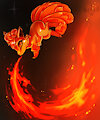 ☆ Vulpix : Flamethrower  ☆ by lovespell
