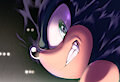 Dark Sonic redraw by KrazyELF