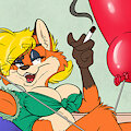 Trixie Vixen - "Say goodbye to your balloons!" by Frazzle by Frazzle