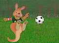 Kangaroo Soccer Star by MoyomongooseRatedG