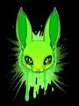 Bunny T-shirt - Radioactive by ScarletSeed
