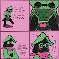 Deltarune today by m3g4