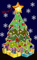 Xmas Tree of Cubby Ornaments by KimiKins