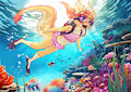 Underwater fun! by SeaDewGin