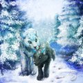 In the cold woods of the North... by JanKiba