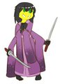 Blind swordswoman Sashaichi by kenni08