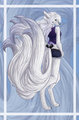 Widgette arctic Kitsune by Lizspit