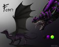 Forfy Black Dragon Design by Dradgien