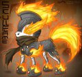 [Pony OC] Skull Flame by vavacung