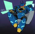 TFA-Soundwave in his chair (color) by ValentineFinal