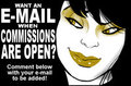 Get e-mail notifications when I'm open!