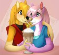 Milkshake for Two by WolfLady
