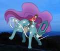 Kidnapped by Plushie Suicune by Auroracuno